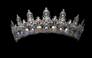 Filigree Ballet Tiara Silver View