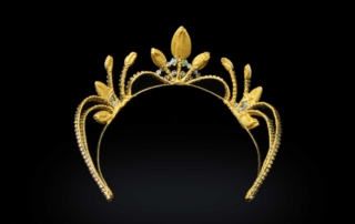 Adagio Ballet Headpiece Back